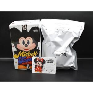 Disney Pop Mart Mickey Family Cute Together Plush Pendant Minnie Mouse (A6)